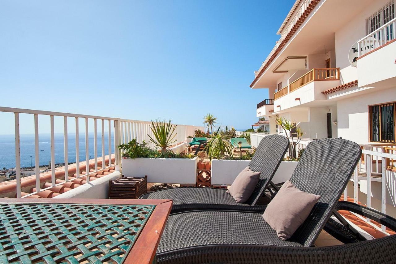 Ferienwohnung Amazing Sea Views In Cactus Blanco Los Cristianos  Exterior foto