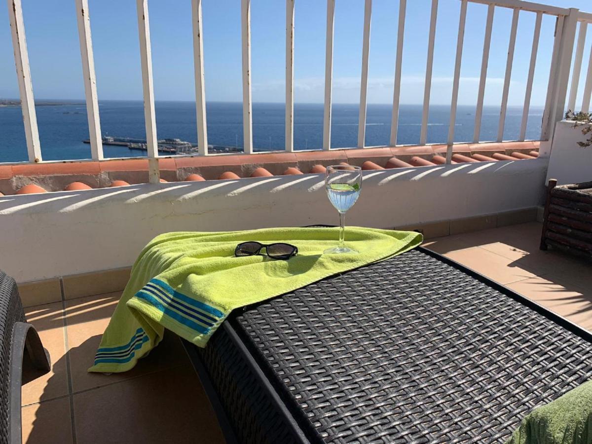 Ferienwohnung Amazing Sea Views In Cactus Blanco Los Cristianos  Exterior foto